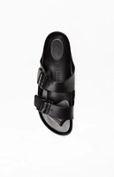 Birkenstock Women's Arizona Essentials Slide Sandal Black