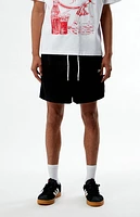 Coca Cola By Pacsun Black Logo Mesh Shorts