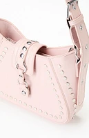 Pacsun Faux Leather Studded Shoulder Bag