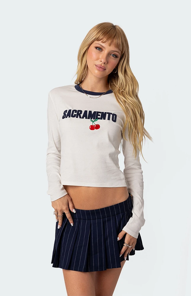 Embroidered Sacramento T-Shirt