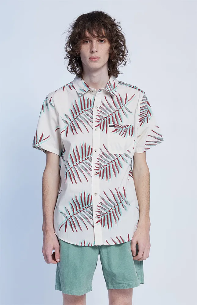 Brixton Charter Print Woven Button Down Shirt