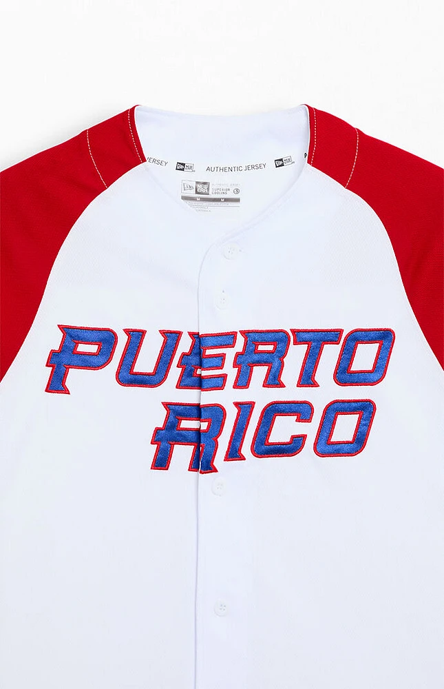 New Era Puerto Rico Home On Field Jersey