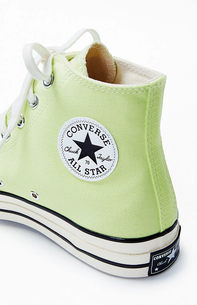 Converse Lime Chuck Taylor All Star 70 High Top Sneakers