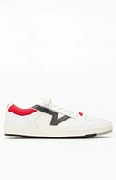 Red & White Leather Lowland CC Shoes