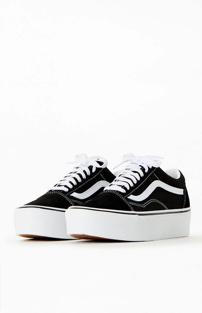 Black Old Skool Platform Sneakers