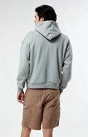 PacSun Gray Solid Hoodie