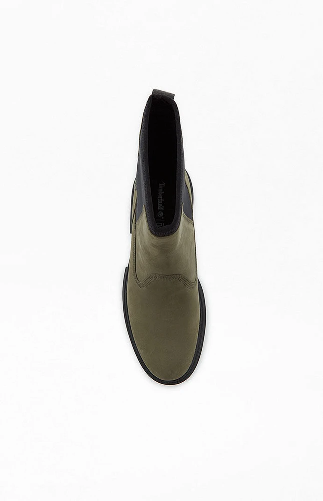 Timberland Women's Green Everleigh Chelsea Boots