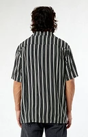 PacSun Black Viscose Camp Shirt