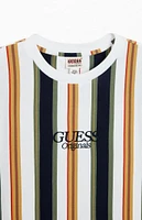 GUESS Originals Gibson Vertical Stripe T-Shirt