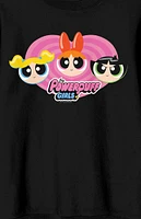 Powerpuff Girls Pink Heart Crew Neck Sweatshirt