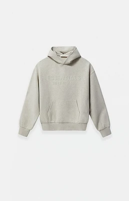 Fear of God Essentials Kids Heather Stone Fleece Hoodie