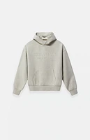 Fear of God Essentials Kids Heather Stone Fleece Hoodie