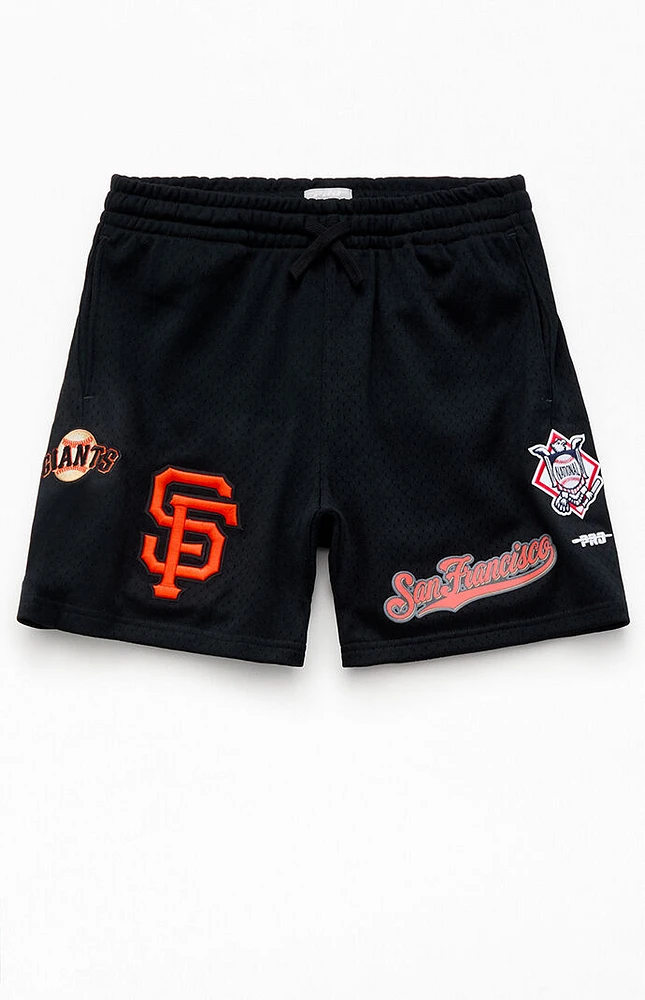 ProStandard Kids SF Giants Classic Mesh Basketball Shorts