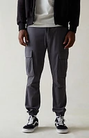 PacSun Performance Gray Slim Cargo Joggers