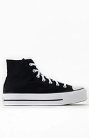 Converse Women's Black Chuck Taylor All Star High Top Platform Sneakers