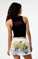 Ed Hardy Rose Heart Sweat Shorts