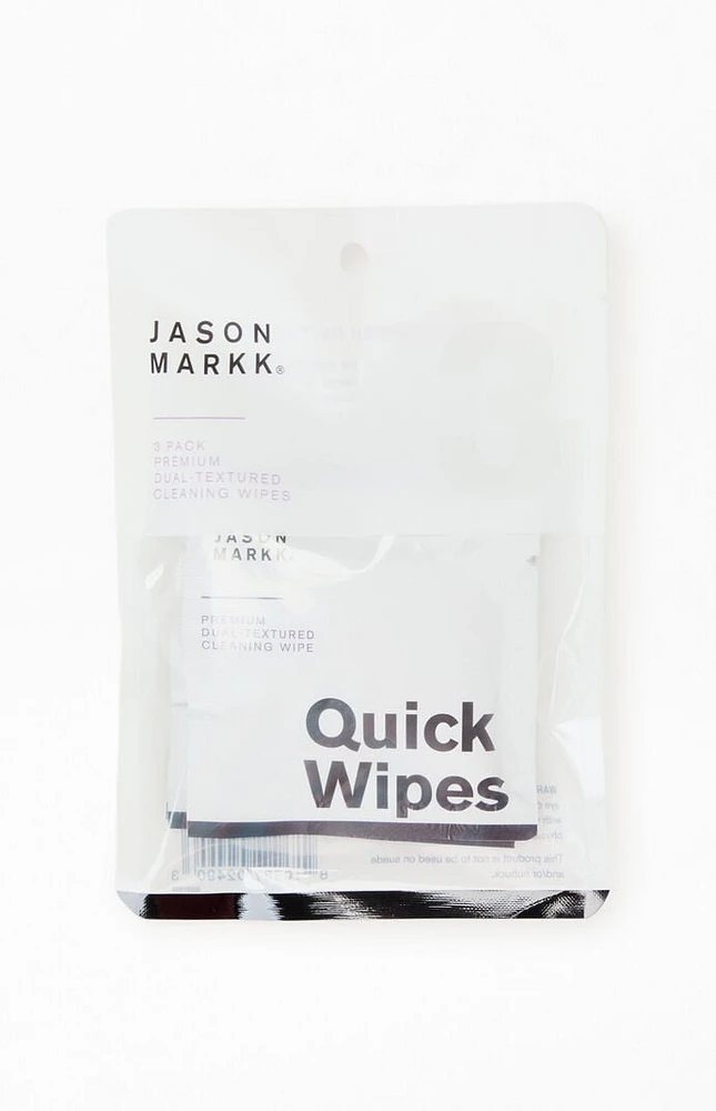 JASON MARKK 3 Pack Premium Cleaning Quick Wipes