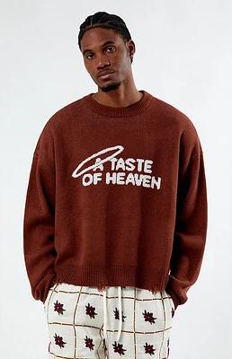 PacSun A Taste Of Heaven Cropped Sweater