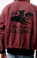 Obey Local Service Zip Up Hoodie