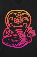 Kids Cobra Kai Neon Logo T-Shirt