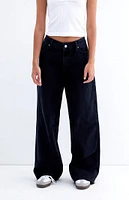 PacSun Casey Black Low Rise Baggy Jeans