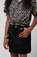 Pacsun Kids E-Waist Cargo Skirt