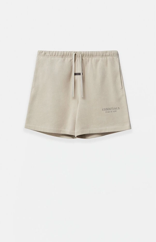 Fear of God Essentials Kids Timber Fleece Soccer Sweat Shorts