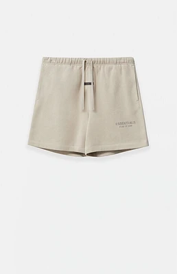 Fear of God Essentials Kids Timber Fleece Soccer Sweat Shorts