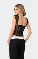 Edikted Rita Lace Corset