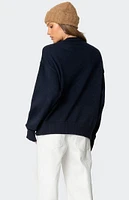 Edikted Swan Oversized Knit Sweater