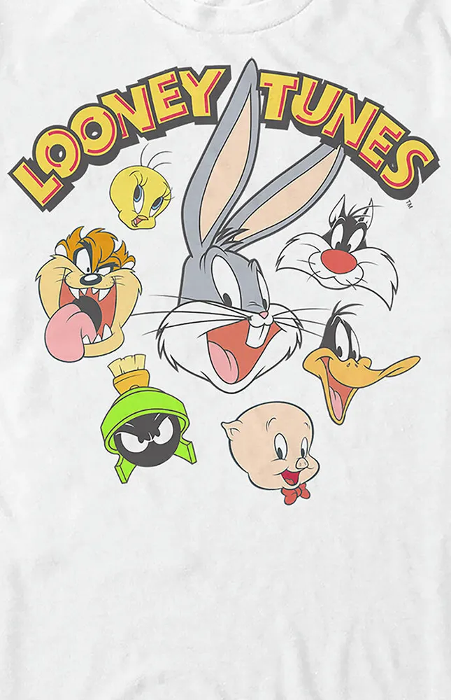 Looney Tunes Faces T-Shirt