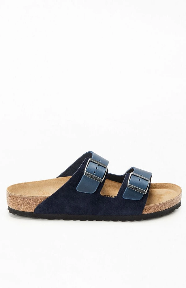 Birkenstock Arizona Mixed Leather Sandal Midnight