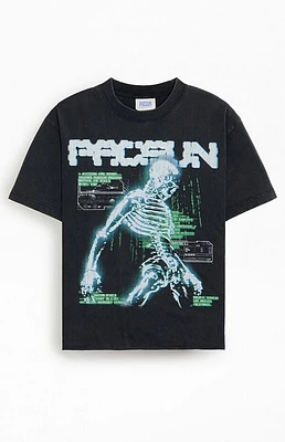 Pacsun Cyber Skeleton T-Shirt