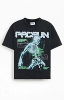Pacsun Cyber Skeleton T-Shirt
