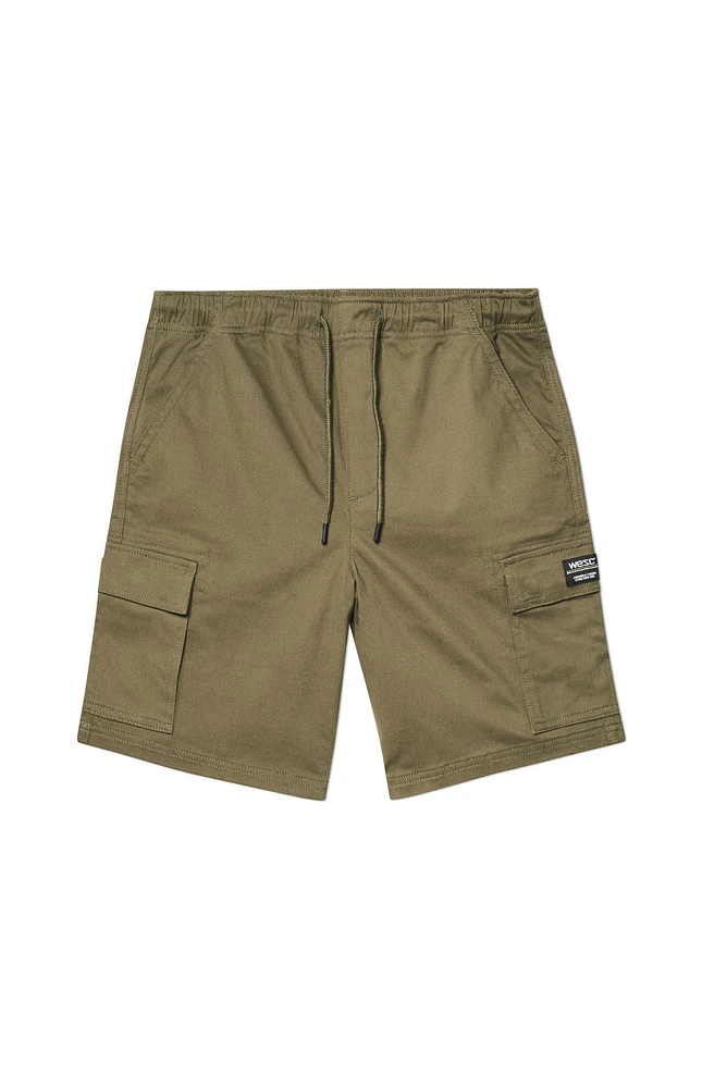 WeSC America Inc Olive Utility Cargo Shorts