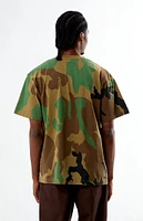 PacSun Washed Camo Animal T-Shirt