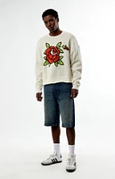 PacSun Rose Crew Neck Sweater