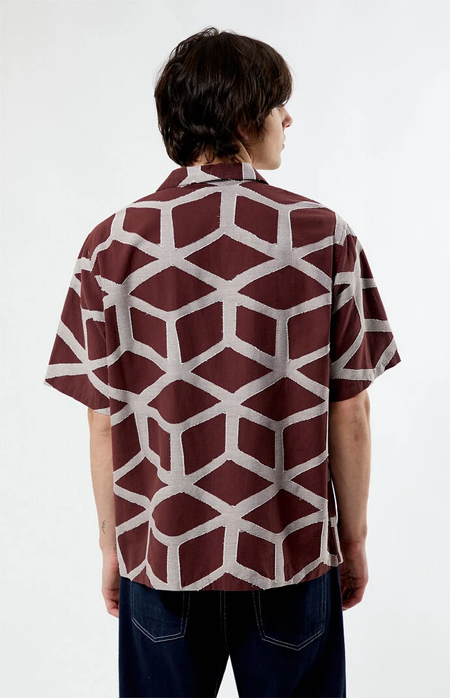 PacSun Roman Oversized Camp Shirt