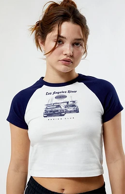 Coney Island Picnic LA River Racing Club Raglan T-Shirt