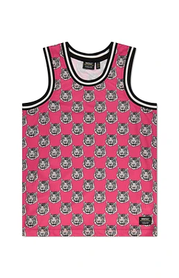 WeSC America Inc Basketball Tiger Face AOP Tank Top