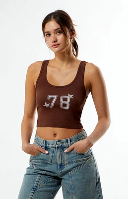PS / LA 78 Star Cropped Tank Top