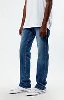 True Religion Ricky Straight Flap Logo Jeans