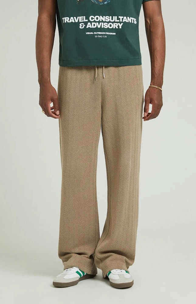 Pacsun Landon Houndstooth Baggy Sweatpants