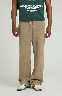 Pacsun Landon Houndstooth Baggy Sweatpants