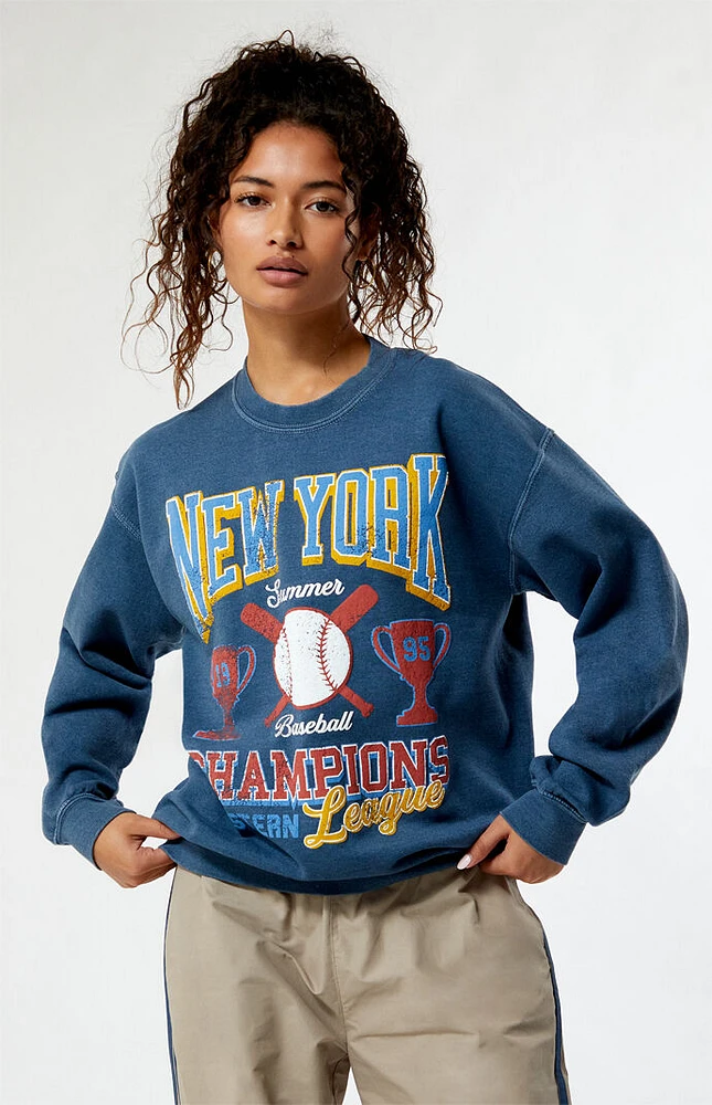 PS / LA New York Champ Crew Neck Sweatshirt