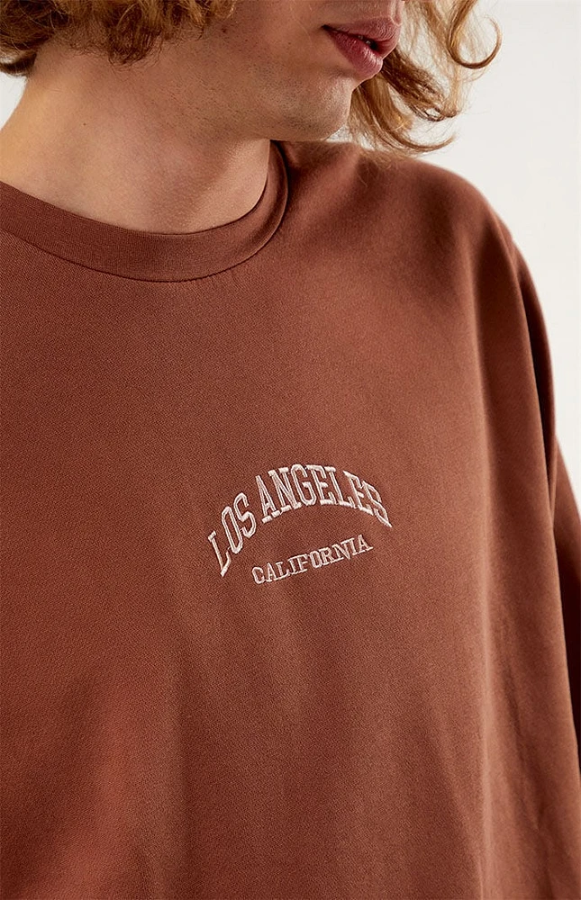 PacSun Los Angeles Embroidered Crew Neck Sweatshirt