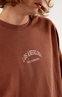 PacSun Los Angeles Embroidered Crew Neck Sweatshirt