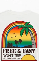 Free & Easy Sunset Rainbow T-Shirt