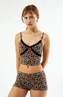 Playboy By PacSun Leopard Boyshorts