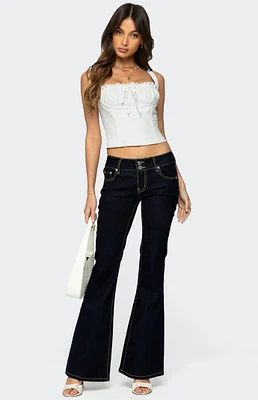 Edikted Tilda Low Rise Flared Jeans